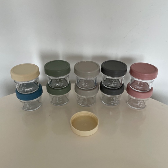 WeeSprout Glass Jar Storage 4oz - Picture 2 of 4